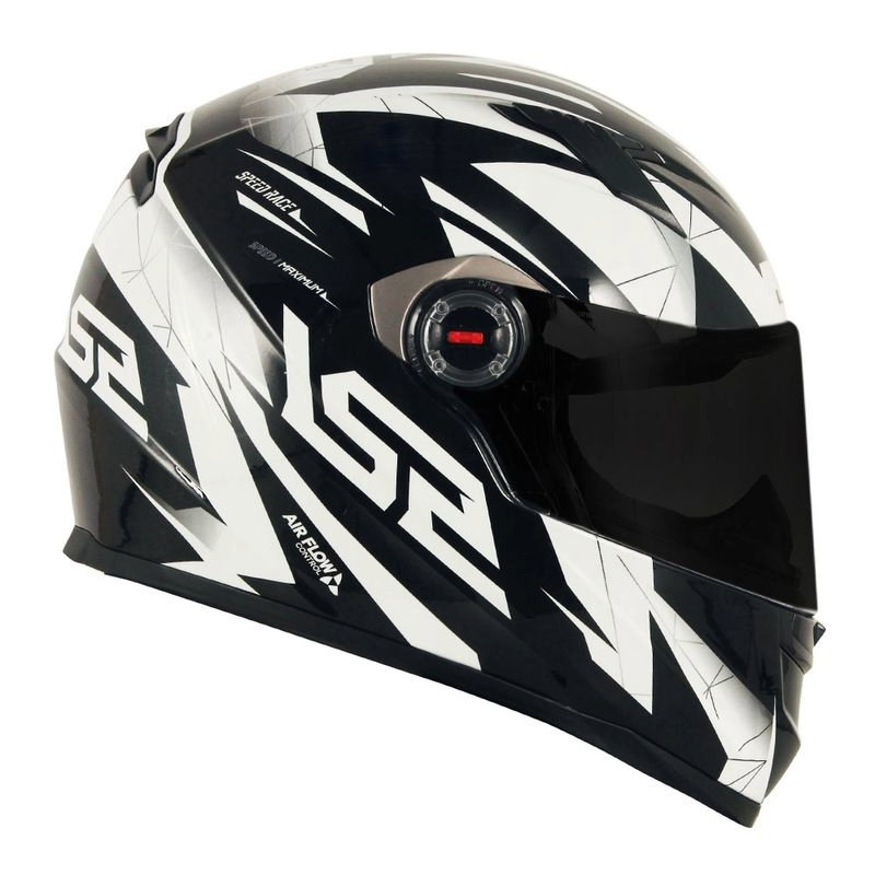 Capacete LS2 FF358 Special Branco e Preto