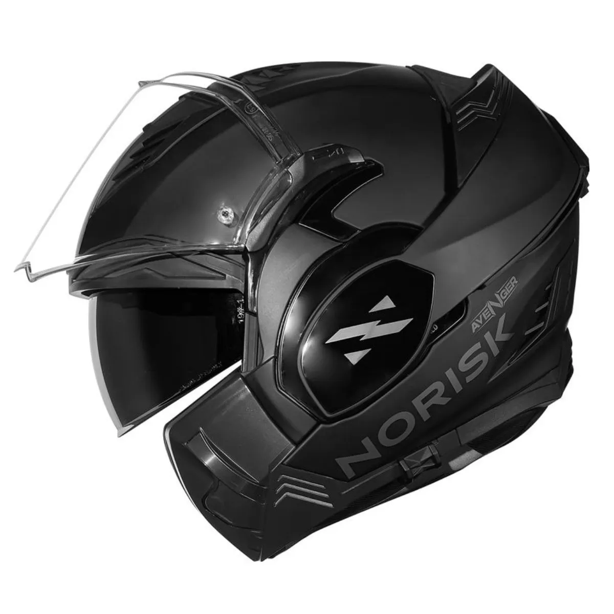Capacete Norisk Avenger Preto Fosco