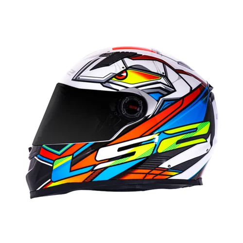 Capacete LS2 FF358 Xdron Neon Colorido
